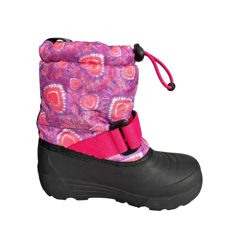Northside Toddler Snow Boots Size 8 Pink Purple Thinsulate Snowcore NWT